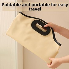 Baignoire à Pied Pliable Portable 47cm De Profondeur Trempage avec Vanne de Vid