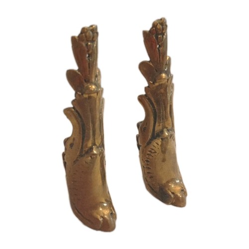 Ornement bronze meuble ancien - bronze,
