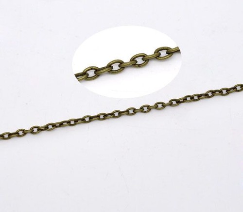 Chaine maille forçat - 1m,
