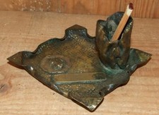 Pyrogène en bronze grenouille