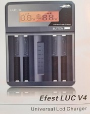 Chargeur d'accus  Efest: 26650/ 8650/ 16650/ 18500/ 14500/ 14430/ 18350/ 10340