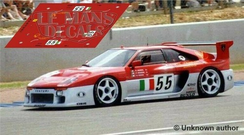 Décal venturi 500 mans - venturi, lm