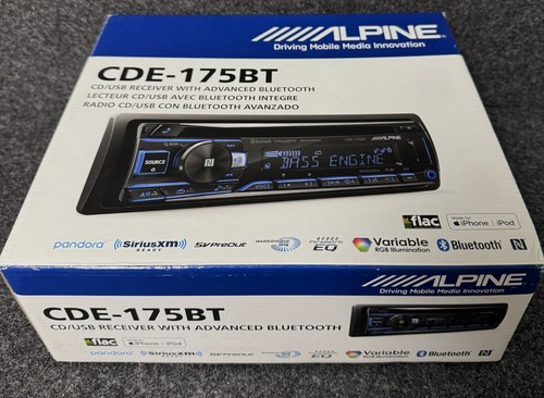Alpine cde 175bt new open - alpine, cde-175bt