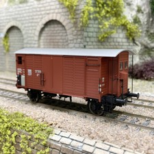 Wagon couvert K2, 2 essieux, SBB CFF, Ep II - BRAWA 47900 - HO 1/87