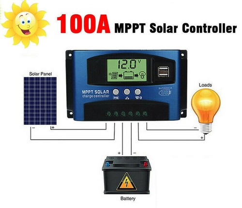 100a mppt solaire contrôleur - solaire,