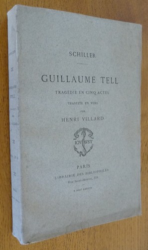 Guillaume tell schiller - guillaume,