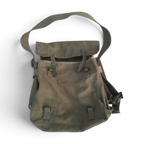 Ancien sac musette armée - musette,