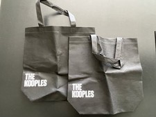 2 X THE KOOPLES Paris Sac Tote Bag Shopping Noir Black / Neuf NEW