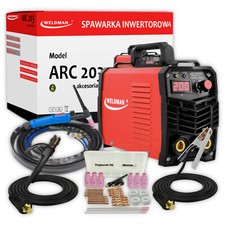 Weldman® ARC 203 Poste à souder Inverter soudage MMA 200A ARC 230V TIG LIFT KIT