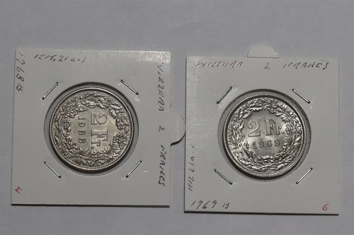 Suisse 2 francs - 2,