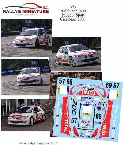 Decals ref 0373 peugeot - ref,