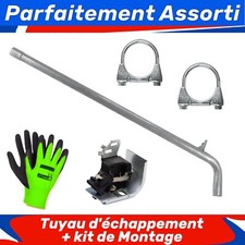 Tuyau d'échappement pour Renault Megane 3 Hayon Coupe Break Cabrio 1.5 dCi 08-15