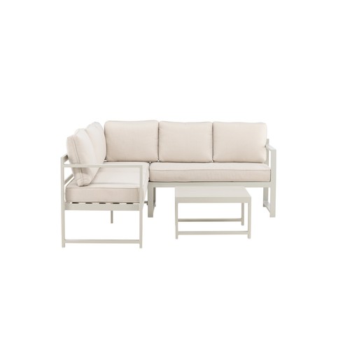 Salon angle jardin - d'angle,