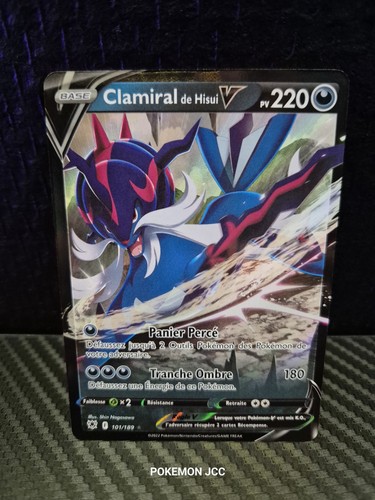 Cartes pokémon clamiral de - pokémon,