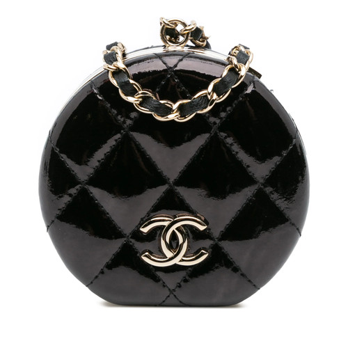 Chanel matelassé cuir verni - chanel,