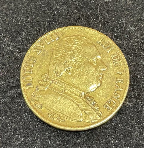 Francs louis xviii 1814 - louis,