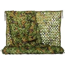 Filet de Camouflage Militaire 4x5 M Voile d’ombrage chasse jardin décor vert