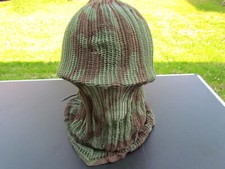 FILET /CHÈCHE CAMOUFLÉ TAP MODIFIÉ EN COUVRE CASQUE ORIGINAL INDOCHINE-ALGERIE