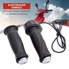 Accélérateur vélo ABS noir pour trottinette électrique E-bike avec insert 2.