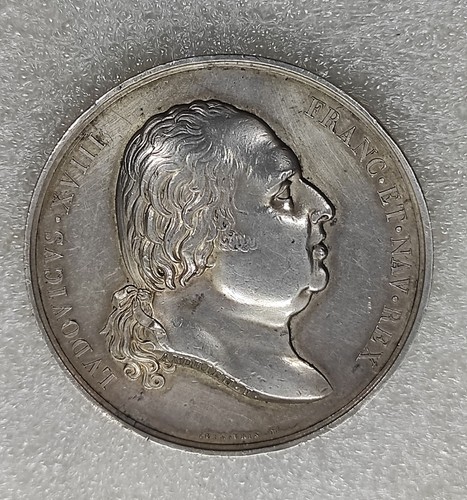 Medaille argent louis - medaille,