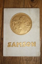 Harry Baur Gaby Morlay Samson Maurice Tourneur photo Plaquette Marco de Gastyne