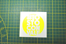 STICKERS VR46 ROSSI jaune FLUO