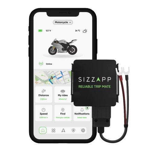 Sizzapp tracker gps temps - tracker,