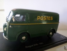 VEHICULE miniature 1/43e PEUGEOT D 4 B " POSTES " 1961