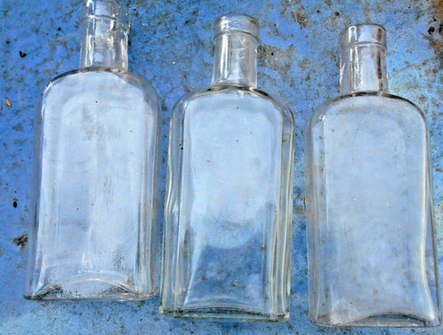 Verre lot petite bouteille - lot, 3
