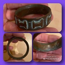 objet de tranchée poilue ww1 rond de serviette cuivre obus 14/18 guerre mondiale