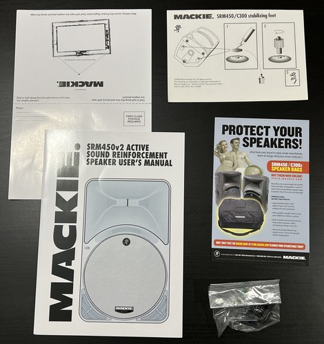 Mackie srm450v2 active sound - active,
