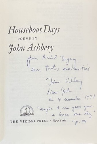 Ashbery houseboat - (john).,