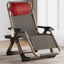 Coussin pour chaise longue d'extérieur, fauteuil inclinable, appui-tête,