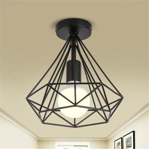 Lustre industriel cage - lustre,