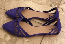 Ballerines lilas ajourées