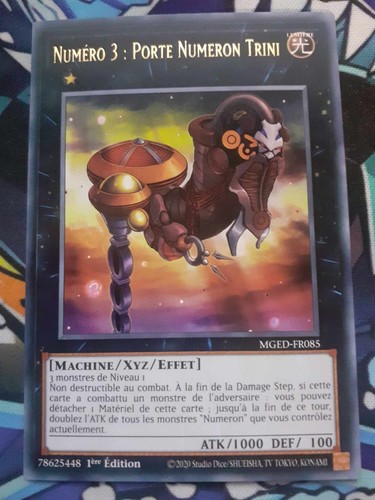 Carte numéro 3 - carte, yu-gi-oh