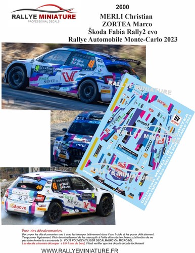Decals ref 2600 skoda - ref,