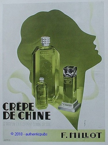 Publicite millot parfum - publicite,