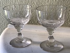 2 GRANDS VERRES À EAU 1/2
