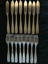 couvert a poisson art deco