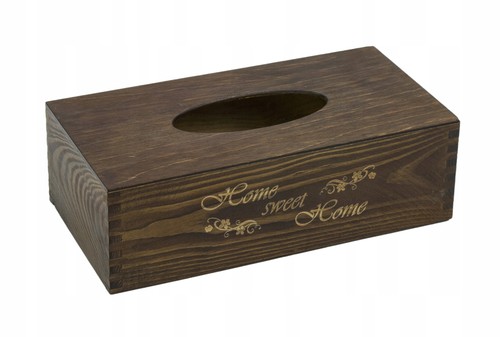Boîte mouchoirs bois - boîte,