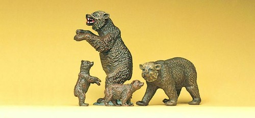 Ensemble figurines ours - ensemble,