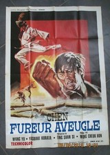 Affiche cinema karate kung-fu