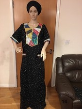 Caftan Ankara perlé à la