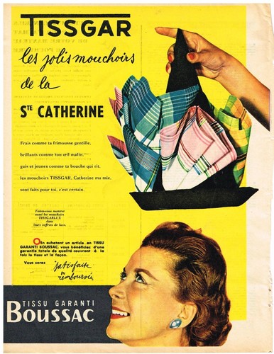 Publicite advertising 1955 - advertising,