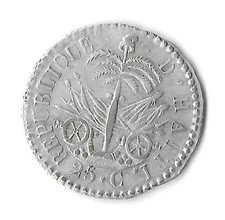 HAITI  25 CENT ARGENT   AN 31    TTB