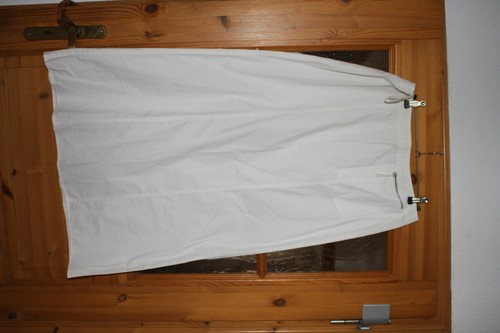 Jupe longue coton stretch - jupe,