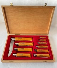 Coffret OPINEL - La Collection 10 Couteaux Carbone N°02 à N°12