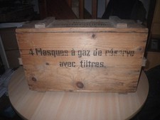 Caisse vide pour 4 M à G de réserve de l'armée suisse