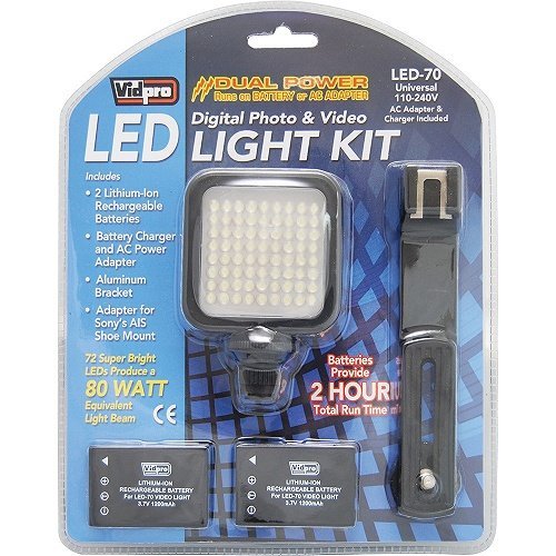 Vidpro led camcorder - led-70,